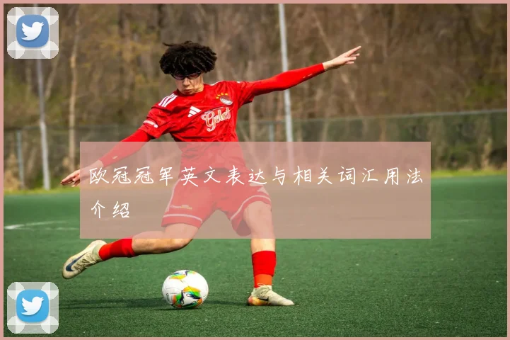 欧冠冠军英文表达与相关词汇用法介绍